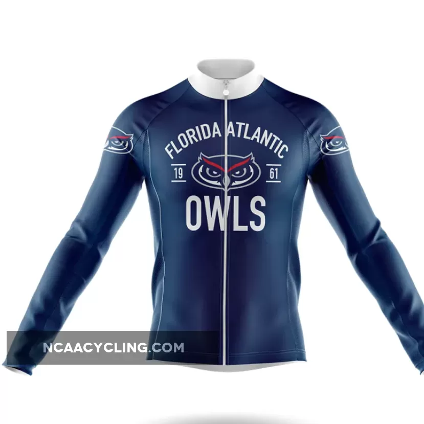 Florida Atlantic University 1961 Long Sleeve Cycling Jersey Only