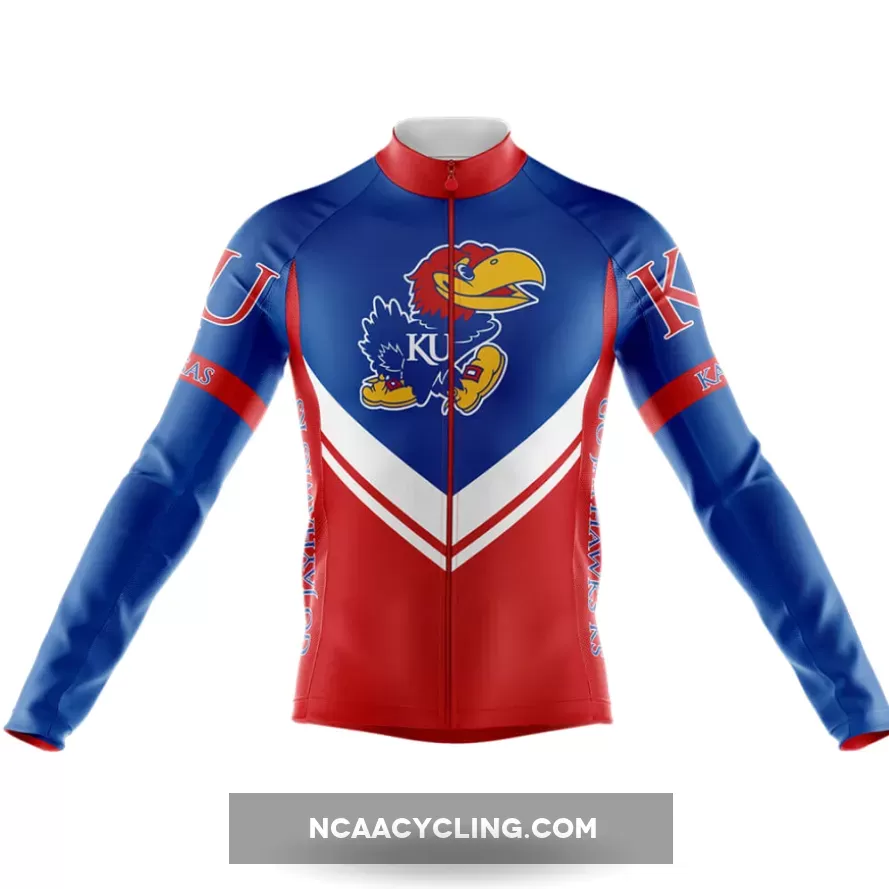 University of Kansas V3 Long Sleeve Cycling Jersey Only