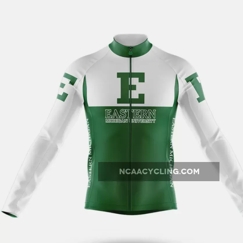 Eastern Michigan University V2 Long Sleeve Cycling Jersey Only