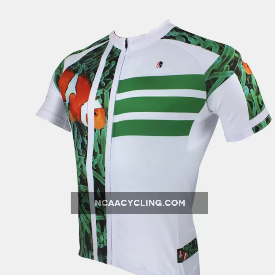 ILPALADINO Animal Clown Fish Sea Grass Man's Short/long-sleeve Blue Cycling Jersey Team Kit Jacket Pro Cycle Clothing Racing Apparel T-shirt Summer Spring Suit Spring Autumn Clothes Sportswear NO.089