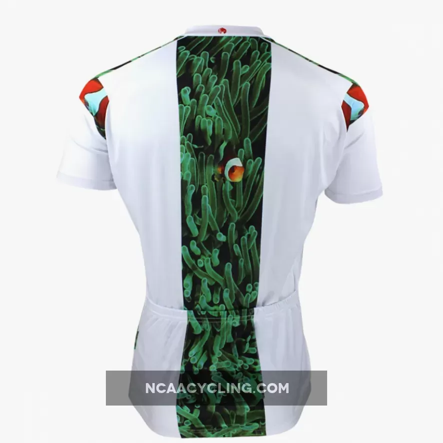ILPALADINO Animal Clown Fish Sea Grass Man's Short/long-sleeve Blue Cycling Jersey Team Kit Jacket Pro Cycle Clothing Racing Apparel T-shirt Summer Spring Suit Spring Autumn Clothes Sportswear NO.089