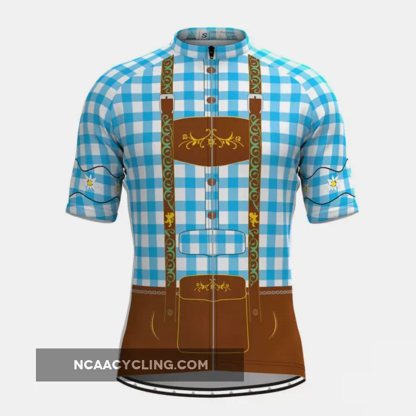 Men's Tirolese Cycling Jersey Blue Online