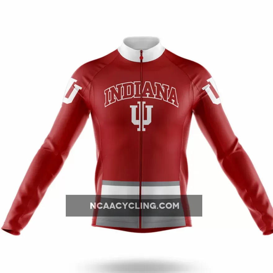 Indiana University Bloomington V3 Long Sleeve Cycling Jersey Only