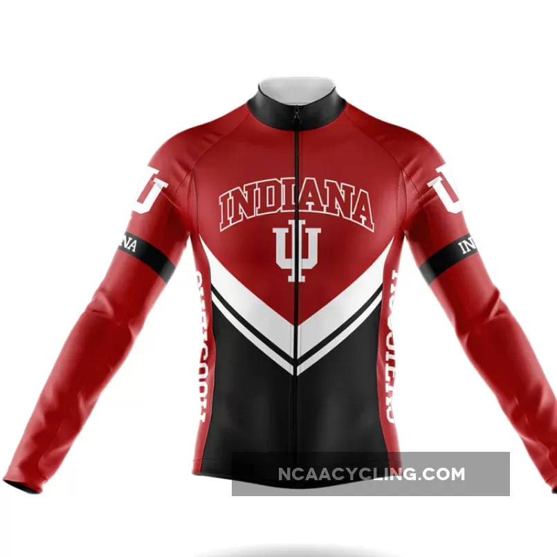 Indiana University Bloomington V3 Long Sleeve Cycling Jersey Only