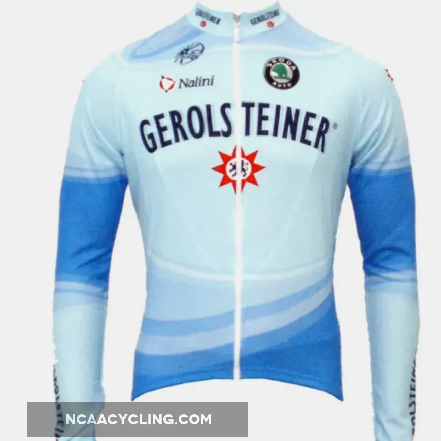 Gerolsteiner 2007 Radsport-Profi-Team- Long Sleeve Jersey