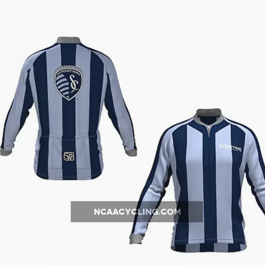 MLS Sporting Kansas City Long Sleeve Cycling Jerseys