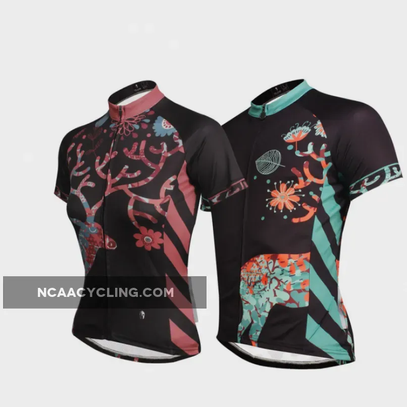 Ilpaladino Elk Night Lovers/Couples Clothes Romantic Short-sleeve Cycling Jerseys Spring Summer Woman's Men's Sportswear Apparel Outdoor Sports Gear Leisure Biking T-shirt NO.642