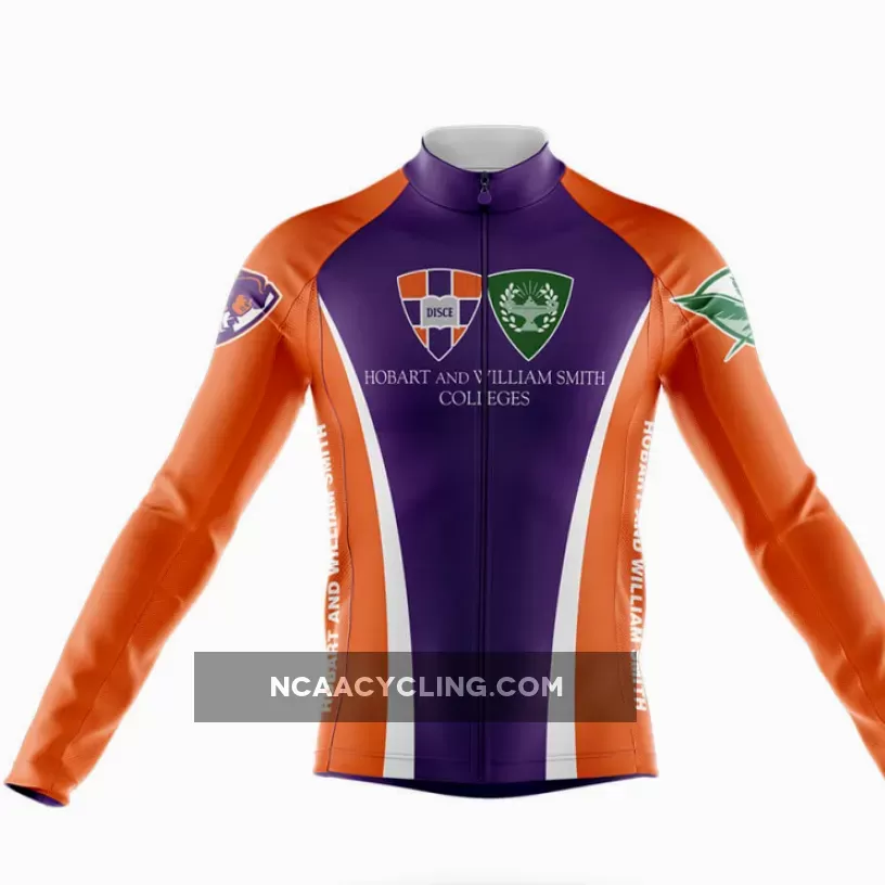 Hobart and William Smith Colleges Long Sleeve Cycling Jersey Only