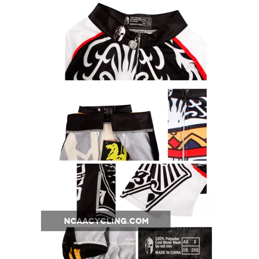 Poker Face Playing Card Diamonds King Short/long-sleeve Men's Cycling Suit Jersey NO.638