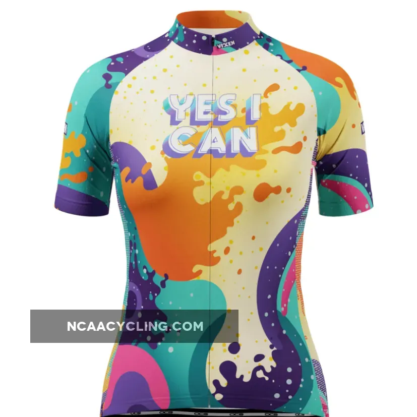 Women's Vixen Yes I Can Short Sleeve Cycling Jersey Online