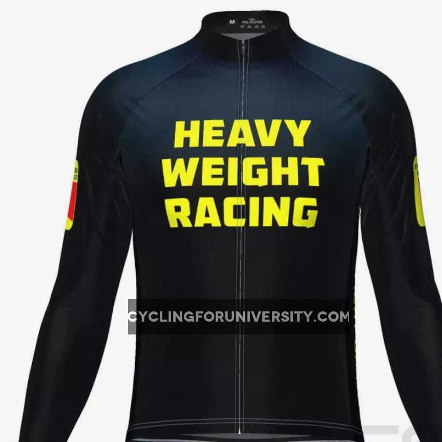 Men's Heavy Weight Racing Gravity Long Sleeve Cycling Jersey