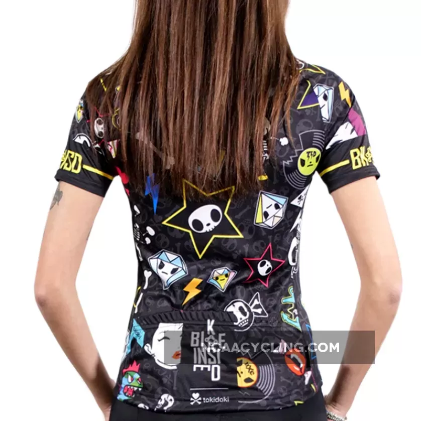 Bike Inside Tokidoki Rock Woman Jersey - Black Outlet