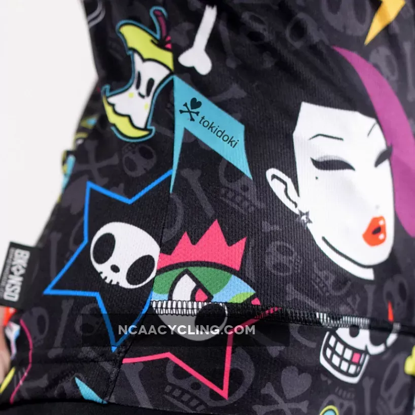 Bike Inside Tokidoki Rock Woman Jersey - Black Outlet
