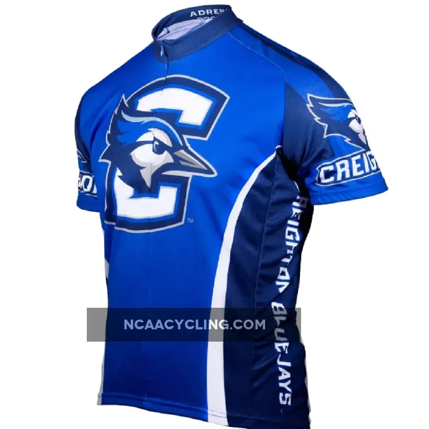 Adrenaline Promo Creighton University Bluejays 3/4 zip Men's Cycling Jersey / Creighton Cycling Jersey