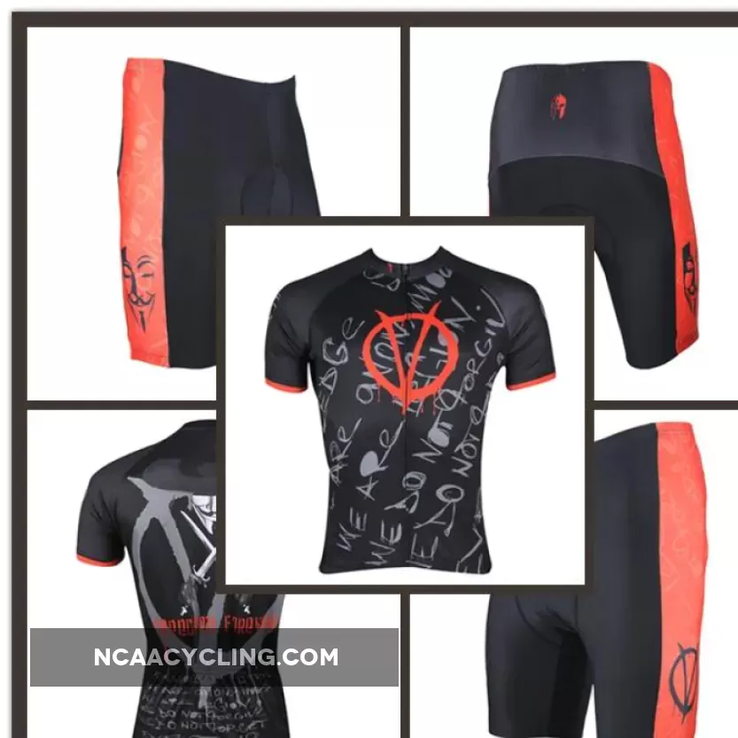 Men's Cycling Suit/Jersey T-shirt Summer V for Vendetta NO.144