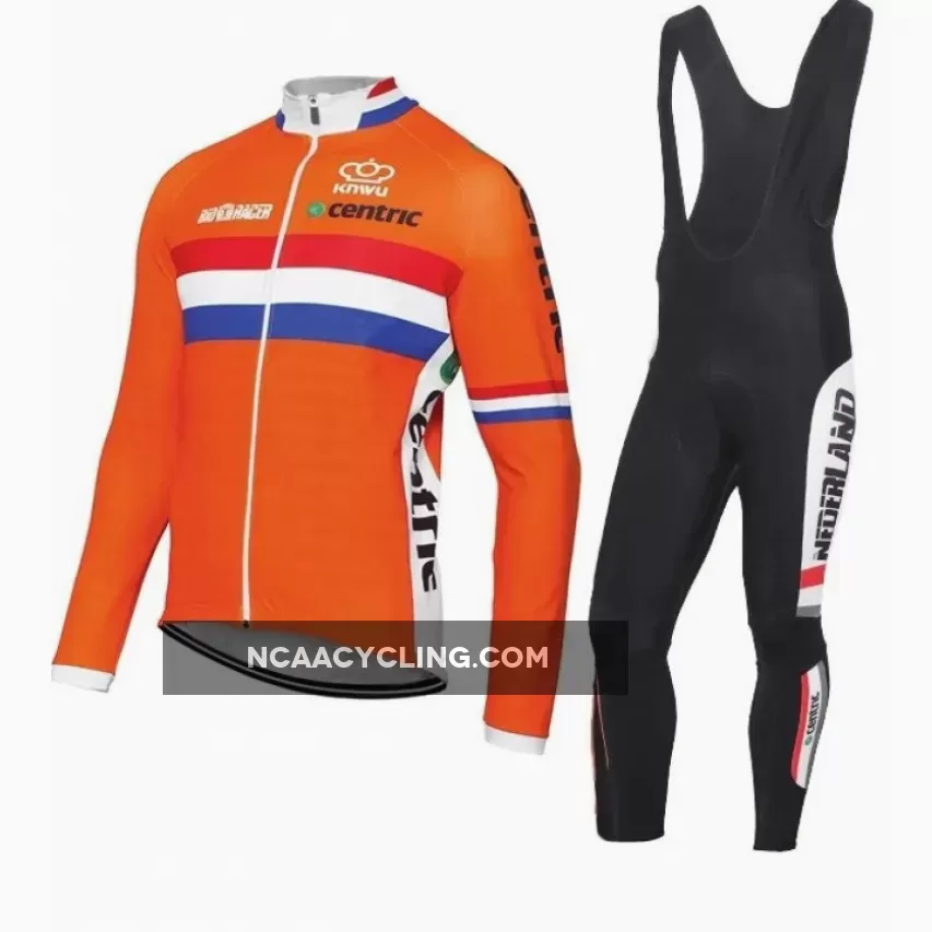 Team Netherlands Thermal Fleece Cycling Set For Sale
