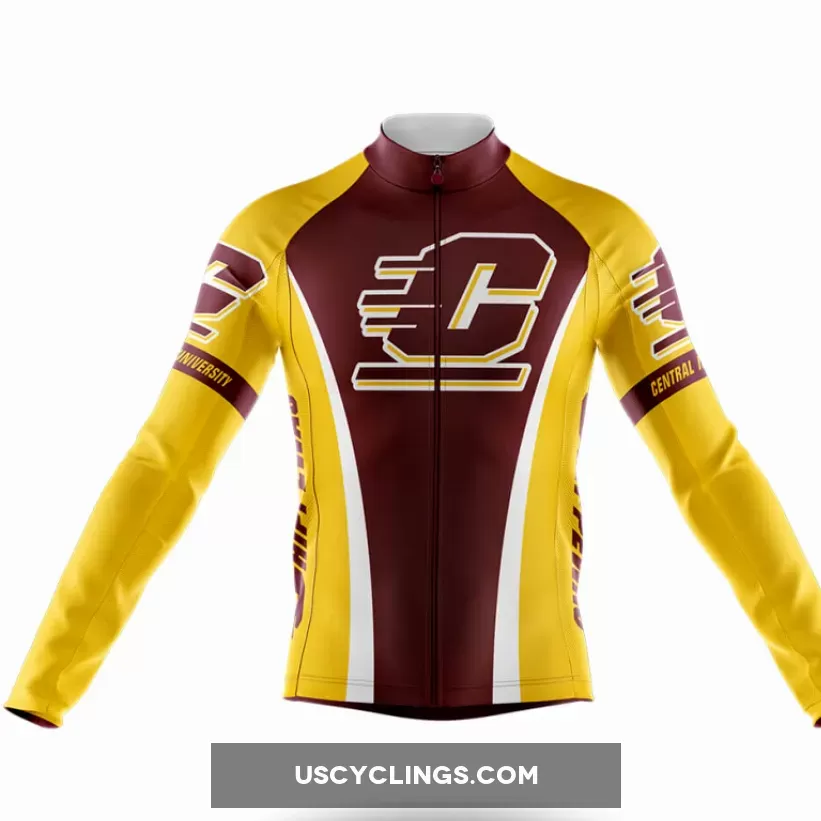 Central Michigan University Long Sleeve Cycling Jersey Only