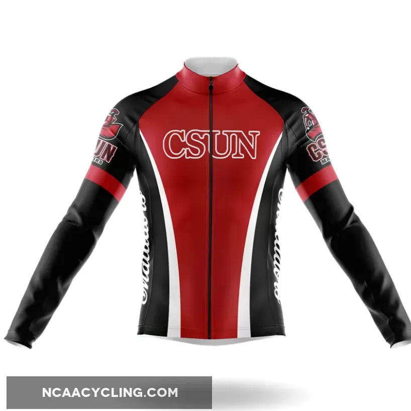 California State University Northridge Long Sleeve Cycling Jersey Only | csun bike shop