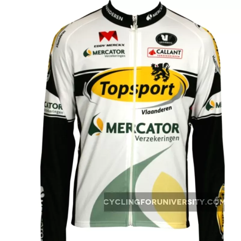 TOPSPORT-MERCATOR 2012 Vermarc Radsport-Profi-Team - Long Sleeve Jersey
