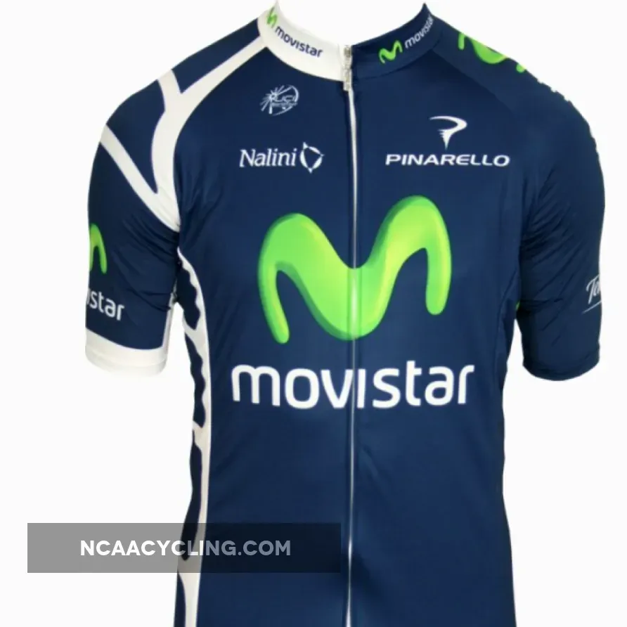 MOVISTAR 2011 Radsport-Profi-Team Short Sleeve Jersey