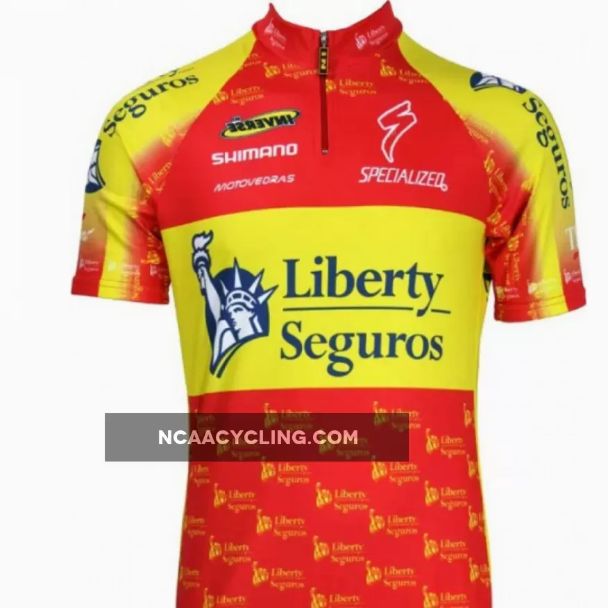 Liberty Seguros 2009 Spanischer Meister Inverse Radsport-Profi-Team - Short Sleeve Jersey