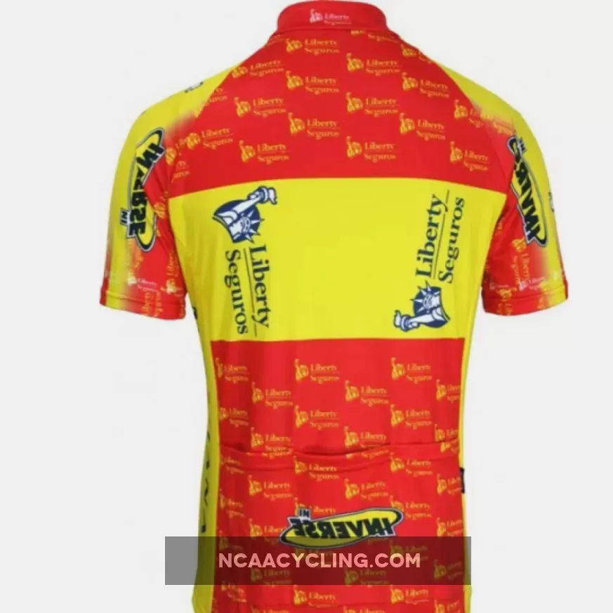 Liberty Seguros 2009 Spanischer Meister Inverse Radsport-Profi-Team - Short Sleeve Jersey