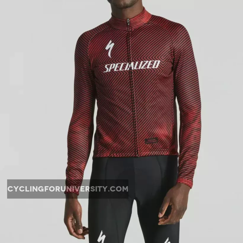 Specialized ML Team SL Expert Softshell long sleeves jersey - Red 64123-5203