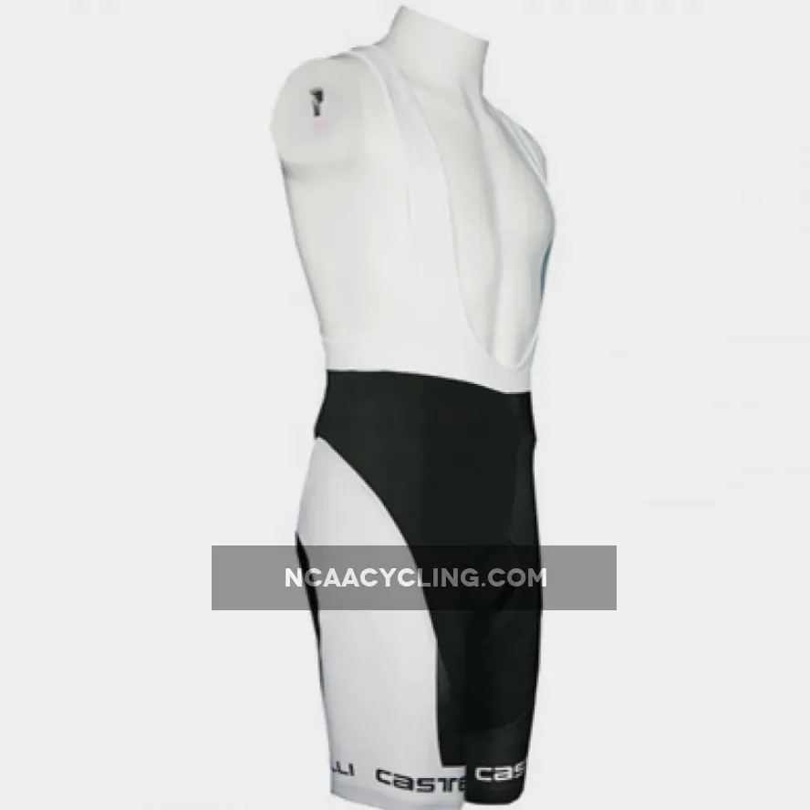 CASTELLI WHITE CYCLING BIB SHORTS Outlet