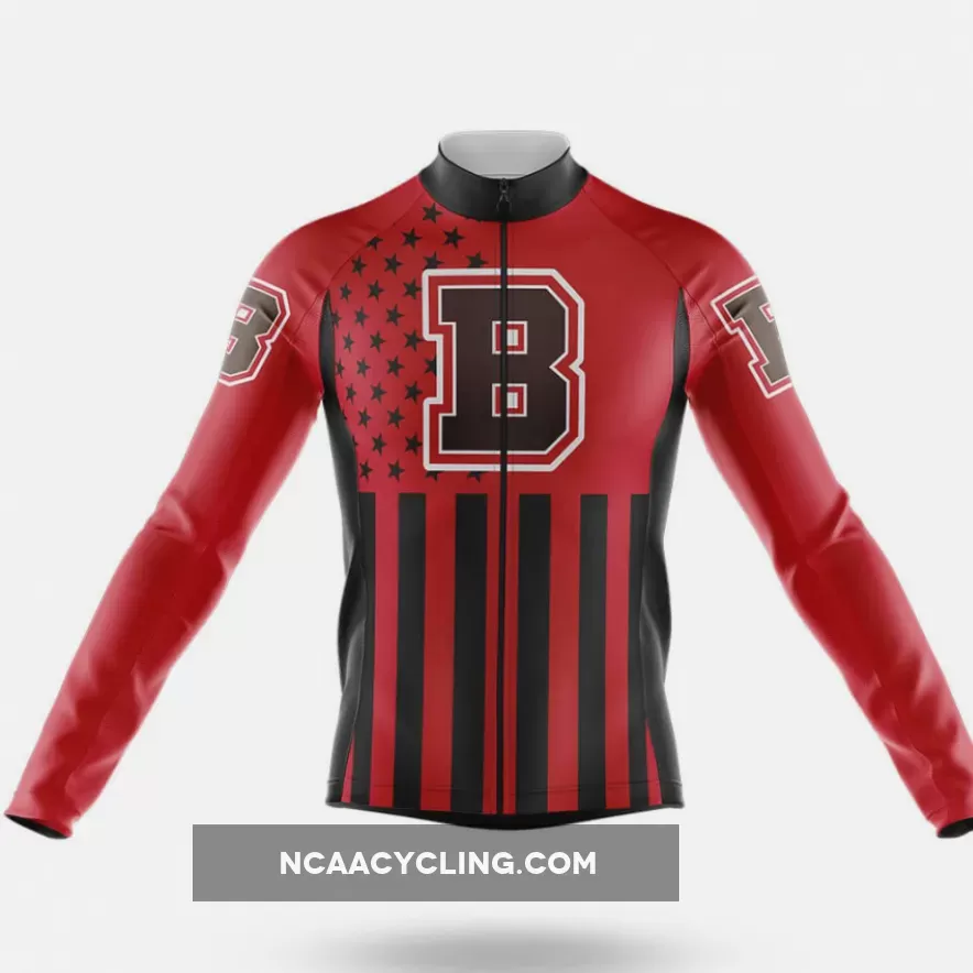Online Brown University USA Long Sleeve Cycling Jersey Only