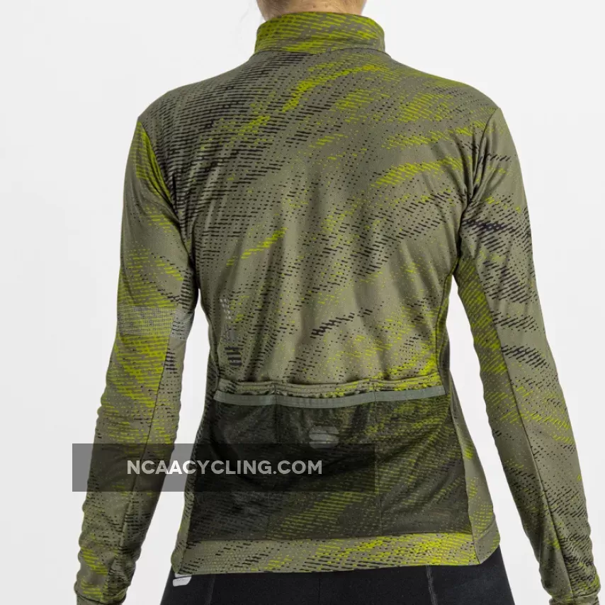 Sportful Cliff Supergiara women long sleeves jersey - Green