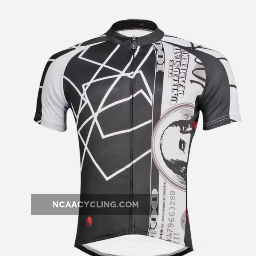 ILPALADINO Dollars Professional MTB Cycling Jersey Short Sleeve Mountain Bike Summer Exercise Bicycling Pro Cycle Clothing Racing Apparel Outdoor Sports Leisure Biking Shirts NO.750