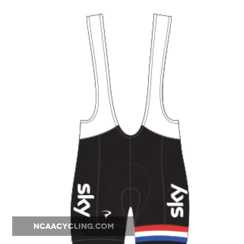 2013 Team Sky GB National Champion’s Replica Cycling Bib Shorts