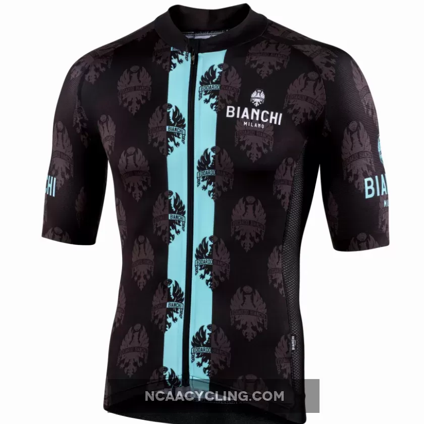 Bianchi Milano Ronaccio Black Green Jersey,