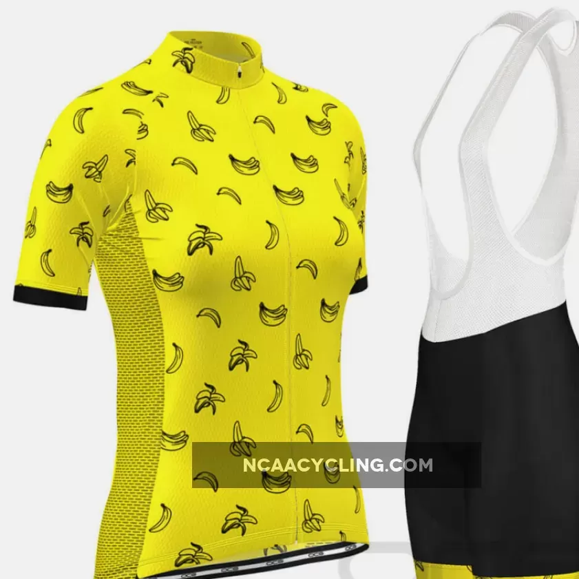 Women's Must Be Bananas Pro-Band Cycling Kit Brand New