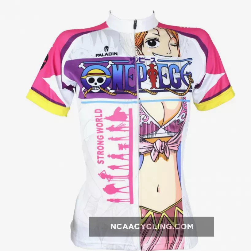 ONE PIECE Woman's Summer Cycling Jersey/Suit Nami/Robin/Luffy/Pirate Empress/Chopper