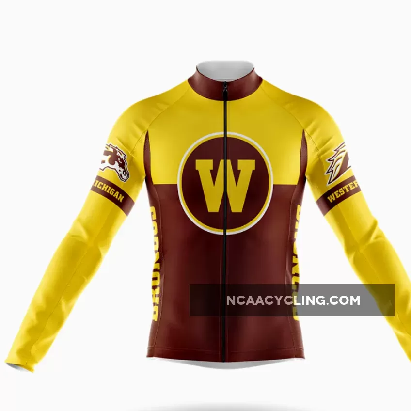 Western Michigan University V2 Long Sleeve Cycling Jersey Only