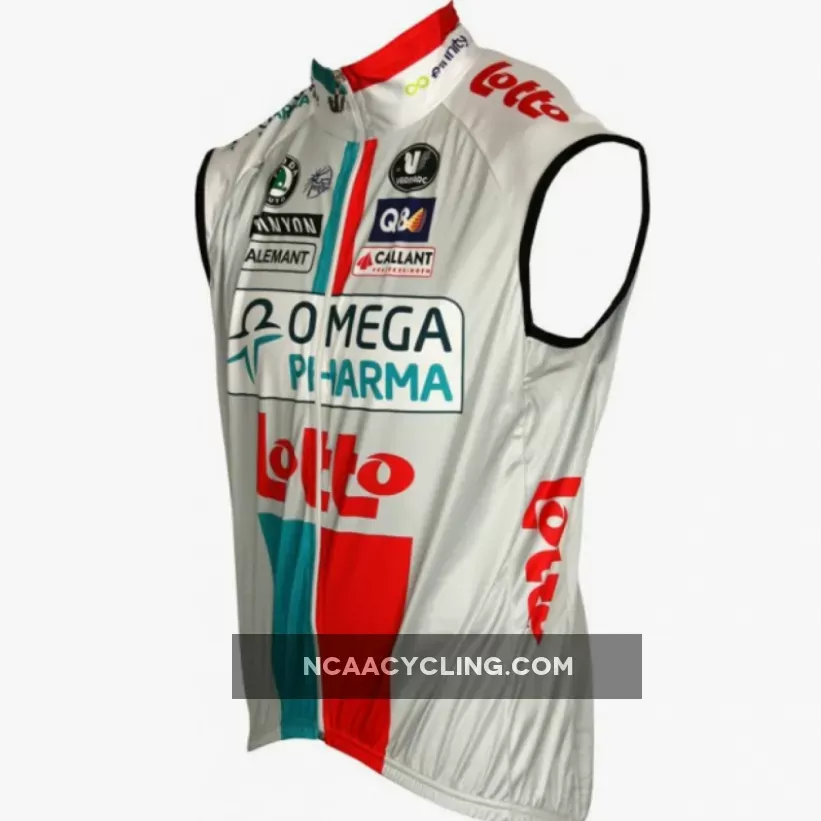 OMEGA PHARMA-LOTTO 2011 Vermarc Radsport-Profi-Team- Sleeveless Jersey Vest