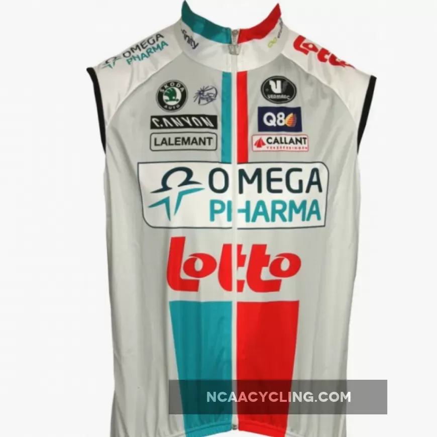OMEGA PHARMA-LOTTO 2011 Vermarc Radsport-Profi-Team- Sleeveless Jersey Vest