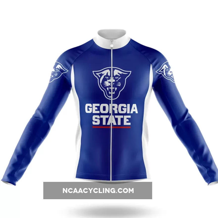Georgia State Long Sleeve Cycling Jersey Only To Buy