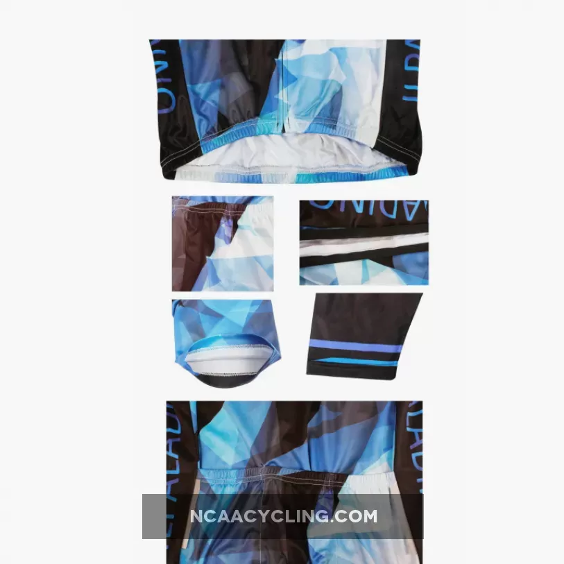 Ilpaladino Fragment Sport Breathable Black&Blue Jersey Men's Short-Sleeve Bicycling Shirts Summer Apparel Outdoor Sports Gear Quick Dry Wear NO.690