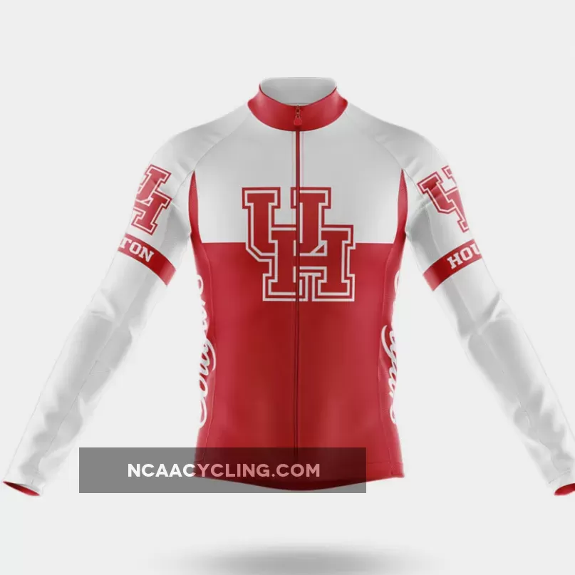 University of Houston V2 Long Sleeve Cycling Jersey Only