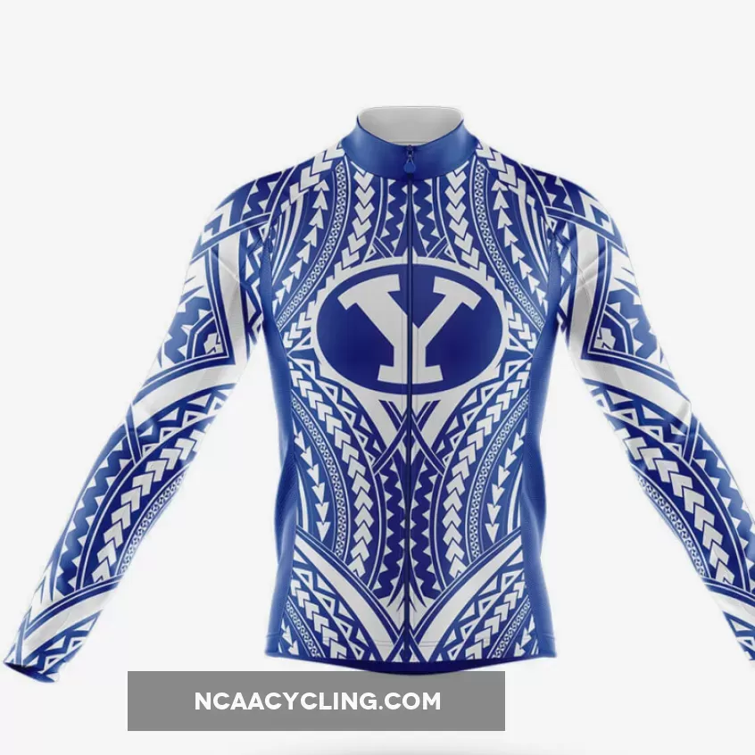 Cougars Samoan Long Sleeve Cycling Jersey Only Online