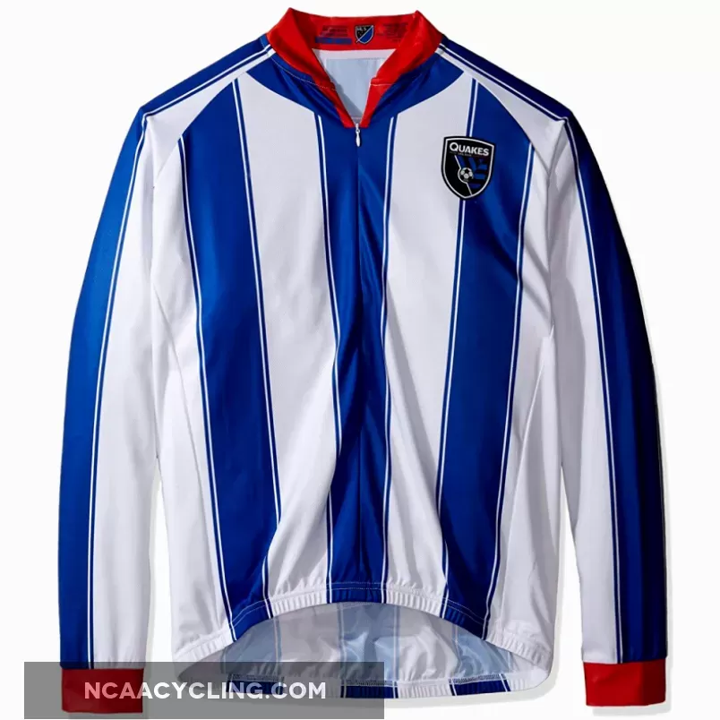 MLS San Jose Earthquakes Long Sleeve Cycling Jerseys