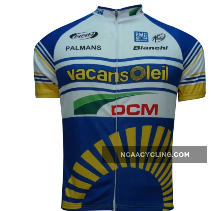 VACANSOLEIL-DCM PRO CYCLING 2012 professional cycling team - Cycling Jersey Short Sleeve