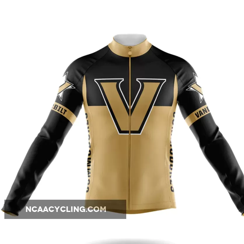 Vanderbilt University V2 Long Sleeve Cycling Jersey Only