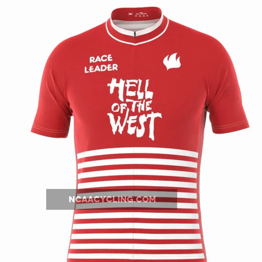 Men's Retro Hell Of The West Short Sleeve Cycling Jersey