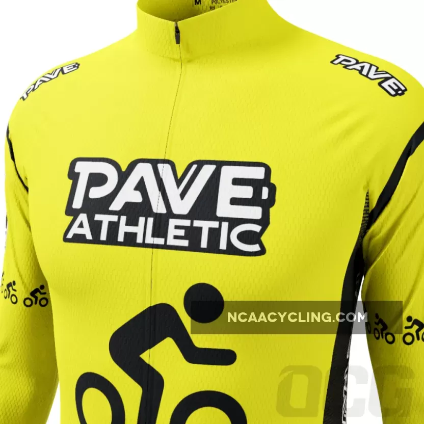 PAVE Athletic Retro Solo Long Sleeve Cycling Jersey Online