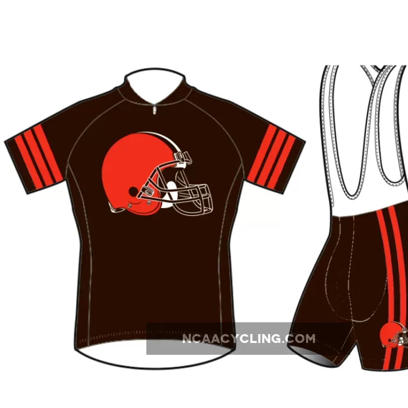 NFL Cleveland Browns Cycling Jerseys and shorts (bibs)