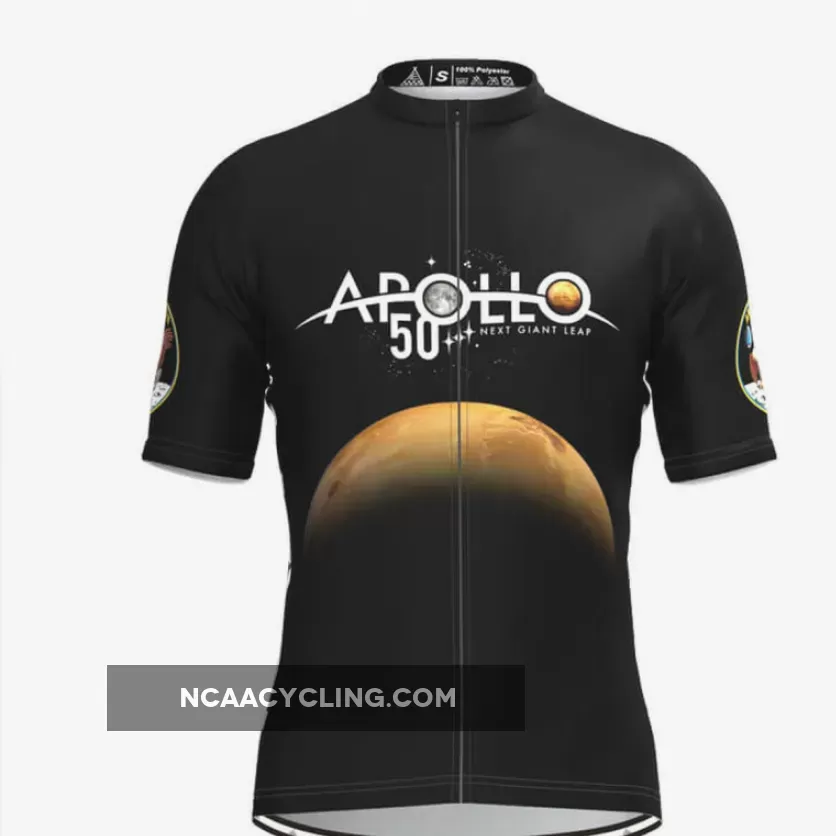 Apollo 11 50th Anniversary Men's Cycling Jersey Black