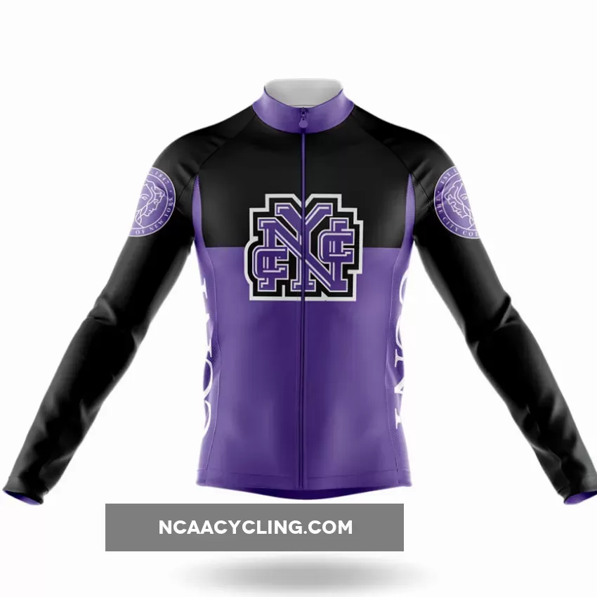 City College of New York V2 Long Sleeve Cycling Jersey Only